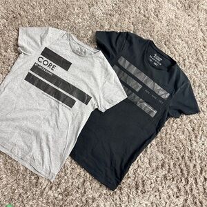 Set of 2 Jack & Jones T-Shirts in Grey & Black